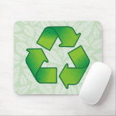 Recyclingsymbool Muismat (Met muis)