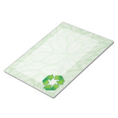 Recyclingsymbool Notitieblok (Schuin)