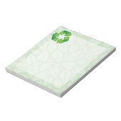 Recyclingsymbool Notitieblok (Linkerzijde)