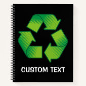 Recyclingsymbool Notitieboek (Voorkant)