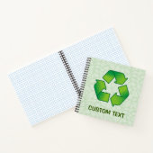 Recyclingsymbool Notitieboek (Binnen)