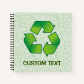 Recyclingsymbool Notitieboek (Voorkant)