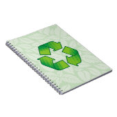 Recyclingsymbool Notitieboek (Rechterzijde)