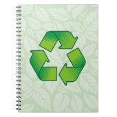 Recyclingsymbool Notitieboek (Voorkant)