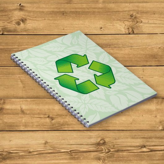 Recyclingsymbool Notitieboek