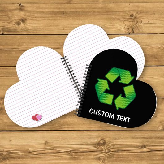 Recyclingsymbool Notitieboek