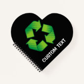 Recyclingsymbool Notitieboek (Voorkant)