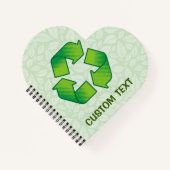 Recyclingsymbool Notitieboek (Voorkant)