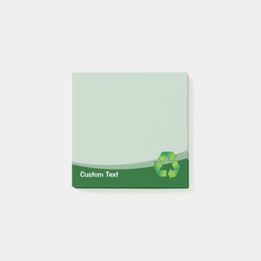 Recyclingsymbool Post-it® Notes (Voorkant)
