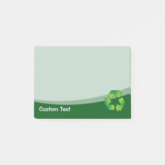 Recyclingsymbool Post-it® Notes (Voorkant)
