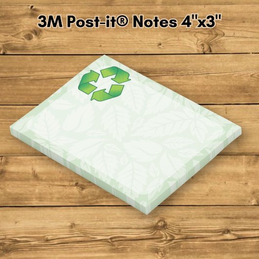 Recyclingsymbool Post-it® Notes