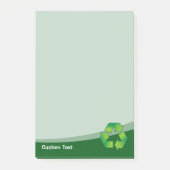 Recyclingsymbool Post-it® Notes (Voorkant)