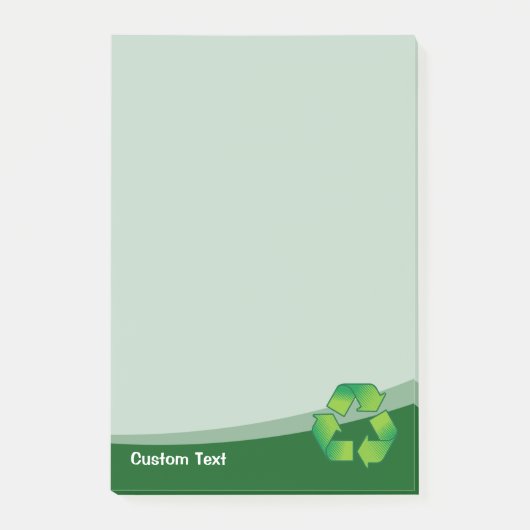 Recyclingsymbool Post-it® Notes (Voorkant)