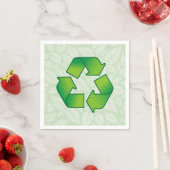 Recyclingsymbool Servetten (Insitu)