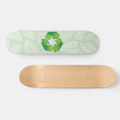 Recyclingsymbool Skateboard (Horizontaal)