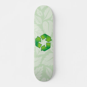 Recyclingsymbool Skateboard
