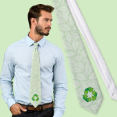 Recyclingsymbool Stropdas