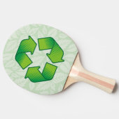 Recyclingsymbool Tafeltennisbatje (Zijkant)