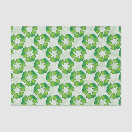 Recyclingsymbool Tissuepapier (Voorkant)