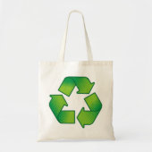 Recyclingsymbool Tote Bag (Voorkant)