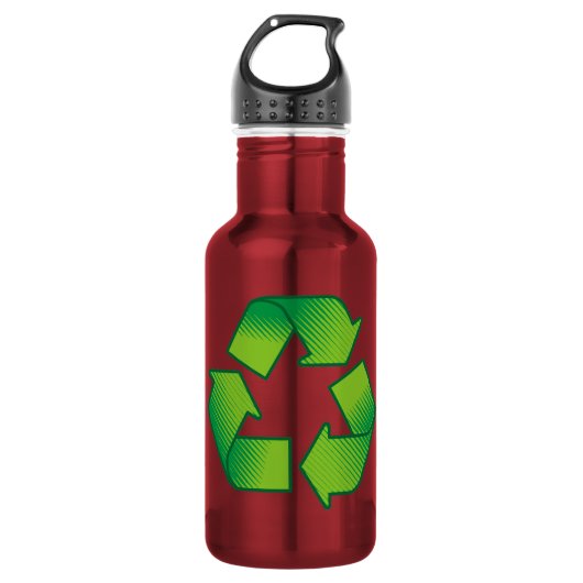 Recyclingsymbool Waterfles (Voorkant)