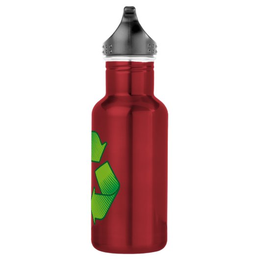 Recyclingsymbool Waterfles (Rechts)