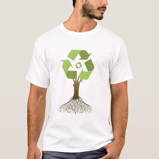 RECYCLINGTREE T-SHIRT (Voorkant)