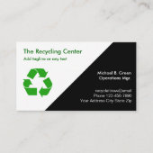 RecyclingVisitekaartjes Visitekaartje (Voorkant)