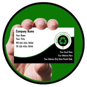 RecyclingVisitekaartjes Visitekaartje