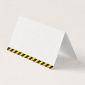 Red 18 Wheeler | Truck Driver Visitekaartje (Achterkant)