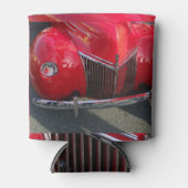 Red  1930s auto blikjeskoeler (Voorkant)