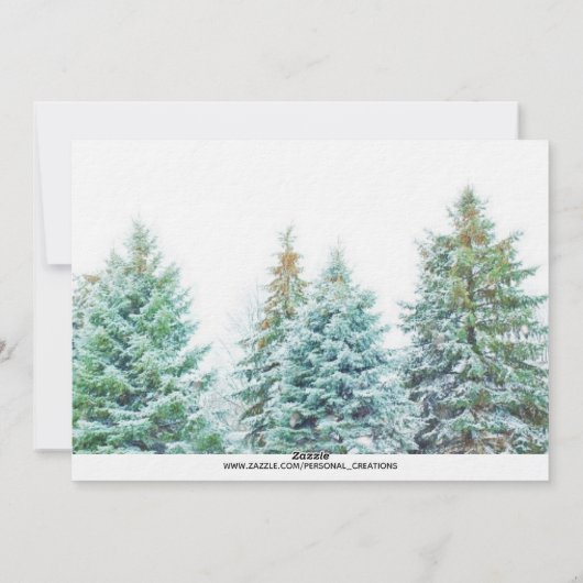  Red 1950's Chevy Merry kerstfeestdag Feestdagenkaart (Achterkant)