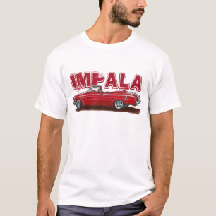 Red 1962 Impala Convertible T-shirt