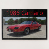 Red 1986 Camaro Puzzle Legpuzzel (Horizontaal)