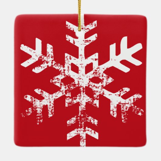 Red 1st Kerstmis Mr. en Mrs Custom Photo Keramisch Ornament (Achterkant)