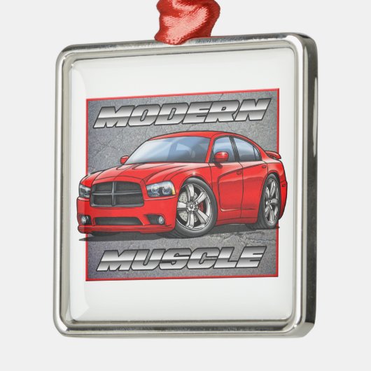 Red 2013-lader metalen ornament (Links)