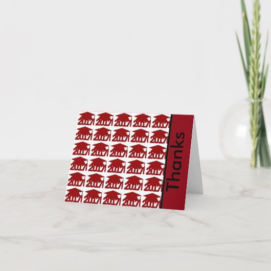 Red 2017 Afstuderen Aangepast - Bedankt voor je op (Voorkant)