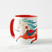 Red 2026 Year Of The Horse Lucky Mok (Voorkant links)