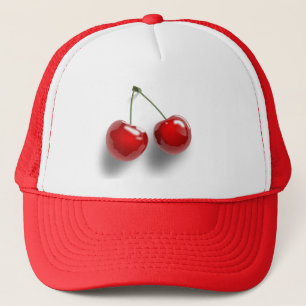 Red-31484 Red 2 food fruit cartoon cherries Trucker Pet