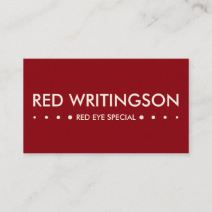 RED 4stippen Visitekaartje