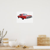 Red '62 Impala SS poster (Keuken)