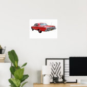 Red '62 Impala SS poster (Thuiskantoor)