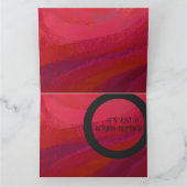 Red 90 Decade Birthday Kaart (Binnen)