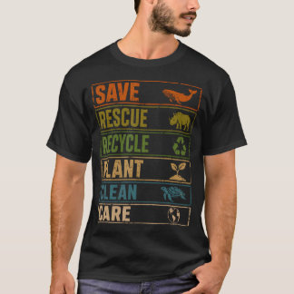 Red aarde Reddings Recycling Planten Verzorging Aa T-shirt