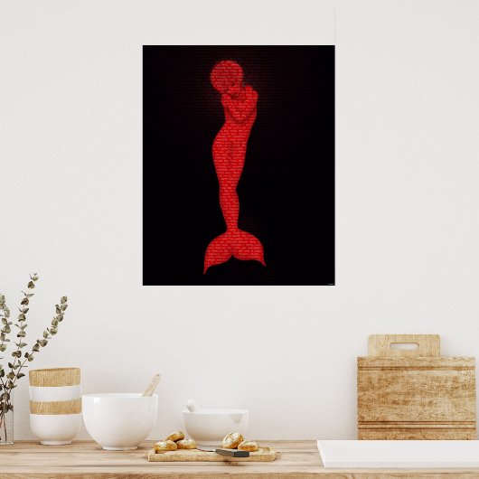 Red Absinthe Poster (Keuken)