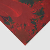Red Abstract Classy Holiday Tissuepapier (Detail)