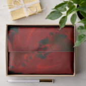 Red Abstract Classy Holiday Tissuepapier (Geschenk)