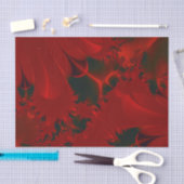 Red Abstract Classy Holiday Tissuepapier (Craft)