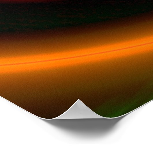 Red Abstract Digital Art Print - Art Posters (Hoek)