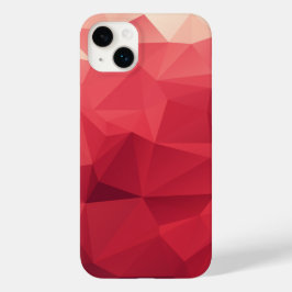 Red Abstract Geometric Case-Mate iPhone 14 Plus Hoesje